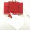 Fashion Cards Red Laser Cut Lining Chinese Wedding Invitation Card