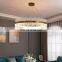 Modern Led Crystal Chandelier Glass Hanging Lighting Decor Indoor Home LED Pendant Lamp