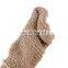 Custom Logo Natural Hemp and Bamboo Fiber Bath Shower Gloves Mitt Exfoliating and Body Scrub Silk Exfoliating Gloves