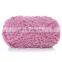 Fros OEM Yarncrafts super soft dyed chunky bulky Chenille Crochet polyester hand knitting yarn