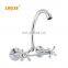 LIRLEE Wall Kitchen Mixers Kitchen Sink Tap 360 Degree Double Handles kitchen faucet water taps