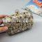 Brilliant Diamond Metal Frame Luxury Evening Party Clutch Bag With Chain For Women