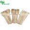 Travel biodegradable wooden cutlery combo set spoon knife and fork disposable eco friendly