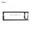 New Design AS2047 NFRC Standard Front Black Price Aluminium Alloy Profile Fixed Window