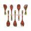 Baltique Marrakesh Collection 7 Piece Cooking Utensil Set Safe for Nonstick