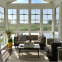 Four Seasons Customized Aluminum alloy Glass Balcony Sun Room