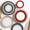 Elegant Gold Rimmed Red Bone China Ceramic Dinnerware Plate For Wedding And Home Decoration