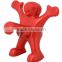 Funny Wine Accessory Set Wine Bottle Opener, Corkscrew and Stopper of Red Men