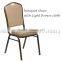 Wholesale steel stackable banquet chair used in hotel