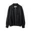 2025 Spring New European and American Style Simple Imitation Leather Fashion Pilot Jacket