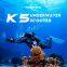 Kun 5 under water scooter mini scuba tank diving equipment shallow sea dive