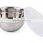 7pcs set Stainless steel mixing bowl set with Lid