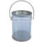 2014 dongguan decorative tin bucket /metal wholesale tin buket / promotional ice tin bucket