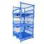 Qualified China stackable and foldable wire mesh pallet