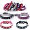 Wholesale pet supplies crocodile grain single bullet nails dog collar