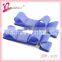 Wholesale lavender ribbon girls hair clips handmade hair clip craft