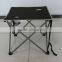 cheap folding beach table with two cup holders