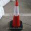 100cm Heavy Duty Rubber Safety Cone Road Cone Traffic Sign