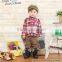 Japanese wholesale products high quality warm boys pants winter fashion clothes knitted denim raised back