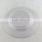 Euro food stardard custom logo 8.5" round melamine plastic weight plates