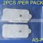 Replaceable stick TENS electrodes/electrode pads