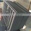 Commercial aluminium frame single glass swing door