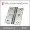 Taiwan Supplier 76 x 41 x 2.0 mm Best Selling Strong Household Kitchen Door Cabinet Hinge