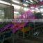 PVC powder Double-color coil carpet extruder machine for car decoration