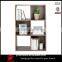 wood Unit Walnut Vinyl Storage Shelfs Shelving DVDs Bookcase furniture