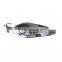 Chentilly spoon lure 28g high reflective silver metal blade spoon fishing bait for bass fishing
