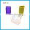 Advertising Plastic Square Acrylic Coaster set with acrylic holder