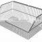 Small Metal Baskets for hospital/Chrome Wire Baskets/Wall Pannel Baskets