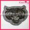 black sequin decorative tiger patch for garments WPH-259