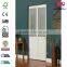 JHK- G15 Aluminium European Wooden Design White Frosted Glass Office Interior Door