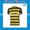 two colors striped practice soccer jersey with sublimation made