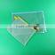 transparent top sealing zipper pvc bag, slide zip lock plastic pvc bag, pvc school pencil case