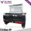 CE,FDA certification 1300*900mm HQ-1390Z co2 laser leather cutting machine with the dust cover