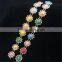 Cheap Plastic Pearl Beaded Lace Trim for Wedding Dress