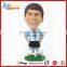 Custom small football player pvc soccer sportsman figure toy