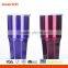30oz Vacuum Insulated Stainless Steel Tumbler with non-spill slide splash lid