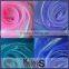 New Style colourful Organza Fabric/rainbow organza fabric