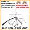 Hot selling h16 car led head light bulbs