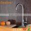 304 stainless steel goose neck kitchen faucet with single lever handle HS15010