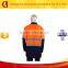 Wholesale Two Tone Cotton Drill High Visibility Work Shirts with Reflective Tapes