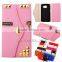 leather case for samsung galaxy s6 cover , for samsung galaxy s6 smart case