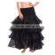 2016 High quality cheap women belly dance skirt 3 layers chiffon Indian Bballroom dance skirts for sale 9 colors available