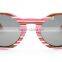 JM610 Recycled Skateboard Wood Sunglasses Smoke UV400 Polarized