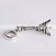 Custom european 925 iron tower sterling silver charm