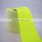 High visibility colorful fluorescent pink reflective tape for clothing/shoes/bagss/gloves