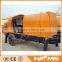trailer mounted concrete pump